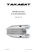 Preview for 1 page of TAKACAT 260LX Assembly Instructions Manual