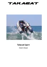 TAKACAT Sport Owner'S Manual preview