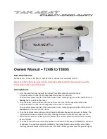 Preview for 1 page of TAKACAT T380S Owner'S Manual