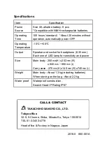 Preview for 4 page of Takachiho Sangyo MD-1 Operation Manual