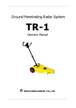 Takachiho Sangyo TR-1 Operator'S Manual preview