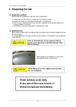 Предварительный просмотр 4 страницы Takachiho Sangyo TR-1 Operator'S Manual