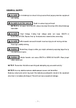 Preview for 4 page of TAKACHIHO MPL-21-E Operation Manual