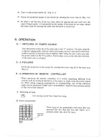 Предварительный просмотр 10 страницы Takagi CP-30 Instruction Manual