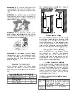 Preview for 6 page of Takagi Flash Water Heater T-KJr Installation Manual And Owner'S Manual