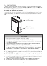 Предварительный просмотр 7 страницы Takagi GS-20W-AU5/6 Installation Manual And Owners Manual