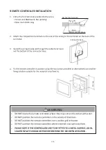 Предварительный просмотр 15 страницы Takagi GS-20W-AU5/6 Installation Manual And Owners Manual