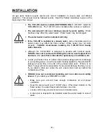 Preview for 5 page of Takagi T-K3-OS Installation Manual And Owner'S Manual