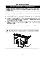 Preview for 16 page of Takagi T-K3-OS Installation Manual And Owner'S Manual