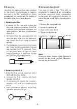 Preview for 8 page of Takahashi FOA-60Q Instruction Manual