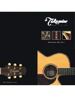 Takamine CT4-B Owner'S Manual preview