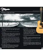 Preview for 11 page of Takamine CT4-B Owner'S Manual