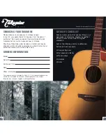 Preview for 12 page of Takamine CT4-B Owner'S Manual