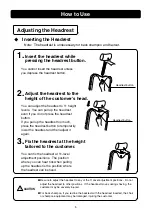 Предварительный просмотр 6 страницы Takara Belmont AB-0090 Operating Manual