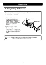 Предварительный просмотр 8 страницы Takara Belmont AB-0090 Operating Manual