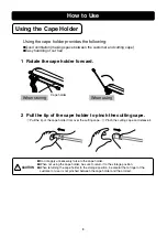 Предварительный просмотр 9 страницы Takara Belmont AB-0090 Operating Manual