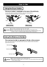 Предварительный просмотр 10 страницы Takara Belmont AB-0090 Operating Manual