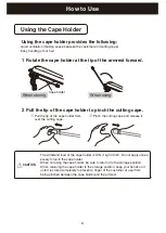 Предварительный просмотр 11 страницы Takara Belmont AB-0091 Operating Manual