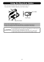 Предварительный просмотр 25 страницы Takara Belmont AB-BR Operation Manual