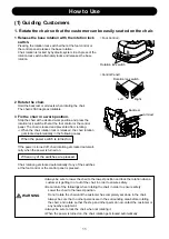 Предварительный просмотр 13 страницы Takara Belmont AB-HPBN Operation Manual