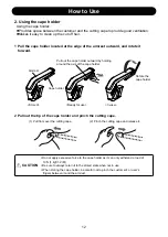 Предварительный просмотр 14 страницы Takara Belmont AB-HPBN Operation Manual