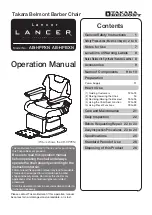 Takara Belmont AB-HPBXN Operation Manual предпросмотр