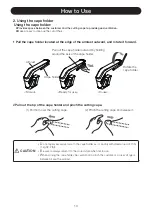 Предварительный просмотр 14 страницы Takara Belmont AB-HPBXN Operation Manual