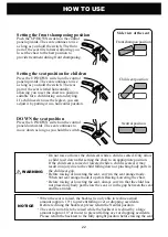 Предварительный просмотр 23 страницы Takara Belmont AB-LGF Operation Manual