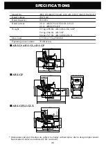 Предварительный просмотр 37 страницы Takara Belmont AB-LGF Operation Manual