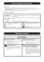 Preview for 2 page of Takara Belmont Arcadia Series Install/Operating Manual