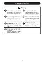 Preview for 3 page of Takara Belmont Arcadia Series Install/Operating Manual