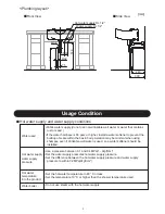 Предварительный просмотр 3 страницы Takara Belmont AUBREY with MAJOLICA PORTO Operation & Installation Manual