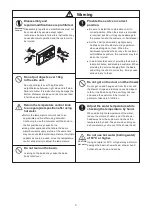 Preview for 3 page of Takara Belmont AY-CU-SX1 Operating Instructions Manual