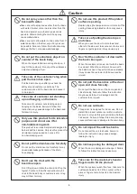 Preview for 4 page of Takara Belmont AY-CU-SX1 Operating Instructions Manual