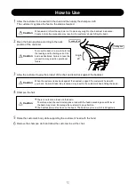 Предварительный просмотр 12 страницы Takara Belmont AY-ELI Operating Manual