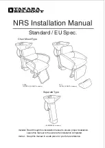 Preview for 1 page of Takara Belmont AY-NRS2B-W Installation Manual