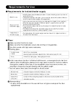 Preview for 3 page of Takara Belmont AY-NRS2B-W Installation Manual