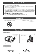 Preview for 7 page of Takara Belmont AY-YHBSS Series Operating Instructions Manual