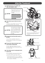 Preview for 15 page of Takara Belmont AY-YHBSS Series Operating Instructions Manual