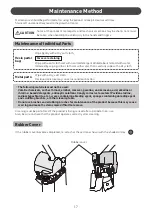 Preview for 17 page of Takara Belmont AY-YHBSS Series Operating Instructions Manual