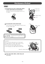 Preview for 18 page of Takara Belmont AY-YHBSS Series Operating Instructions Manual