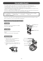 Preview for 20 page of Takara Belmont AY-YHBSS Series Operating Instructions Manual