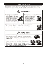 Preview for 12 page of Takara Belmont CLIPPER AY-CLIP Installation And Operation Manual