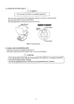 Preview for 7 page of Takara Belmont Compact Hilox SP-PBN Operating Instructions Manual