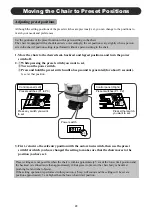 Preview for 23 page of Takara Belmont DIVAN-Z AB-DVZF Operation Manual