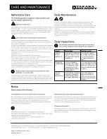 Preview for 4 page of Takara Belmont Frame EPIPHANY Manual