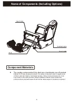 Preview for 7 page of Takara Belmont Legacy 91 Operating Manual