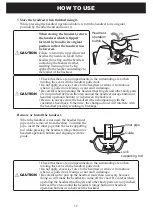 Предварительный просмотр 18 страницы Takara Belmont LEGEND AB-LGF Operation Manual