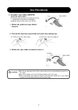 Предварительный просмотр 13 страницы Takara Belmont LUAR AB-MF Operation Manual