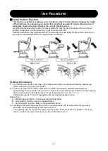 Предварительный просмотр 19 страницы Takara Belmont LUAR AB-MF Operation Manual